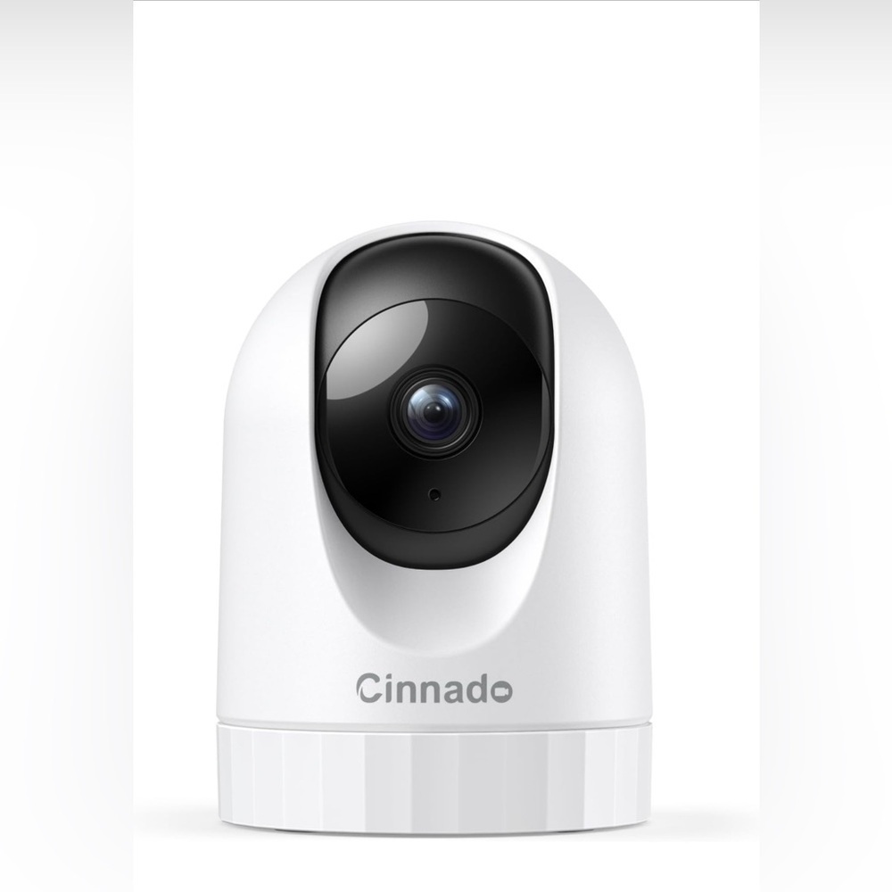 CINNADO Security Camera Indoor-2K 360° WiFi Cameras for Home Security